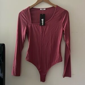 NWT Zeagoo Amazon Asymmetrical Bodysuit